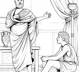 Aristotle Teaching