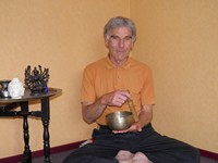 The author in his current yoga studio
