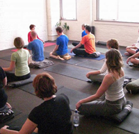 Think outside the yoga studio for your first yoga teaching job.