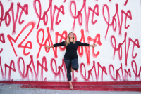 Melanie Klein loves her yoga body