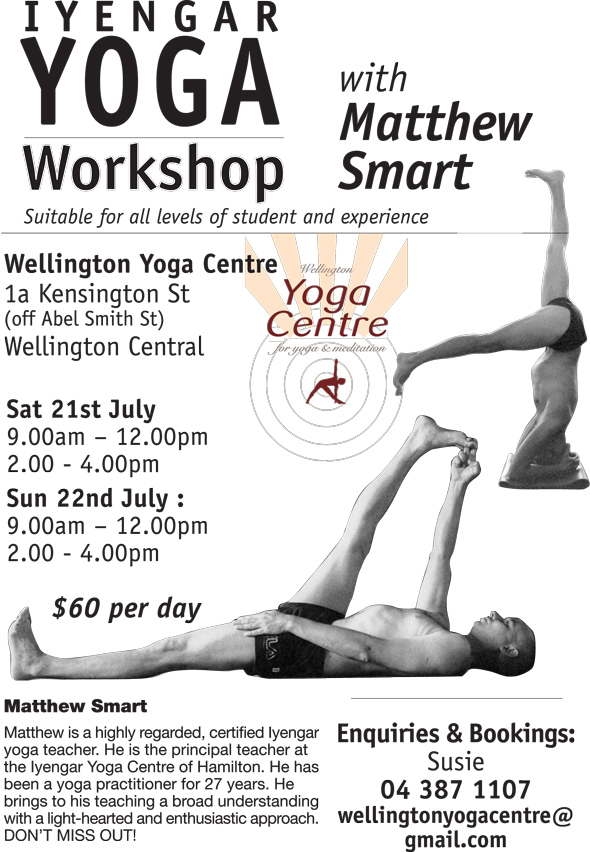 Matthew Smart Iyengar Yoga Workshop