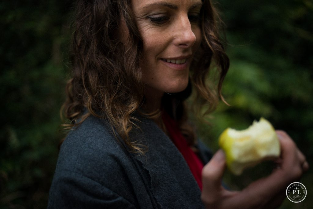 Re-writing our stories means we can go back for another bite of the apple. Photo by Pete Longworth