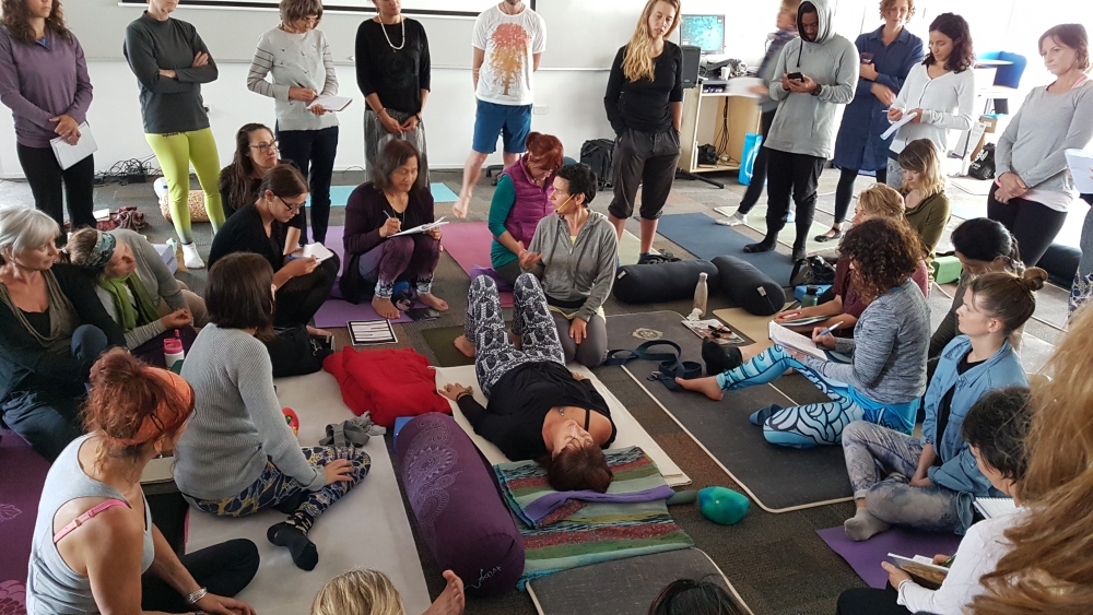 Donna Farhi Psoas Workshop at Hauora Yoga Conference